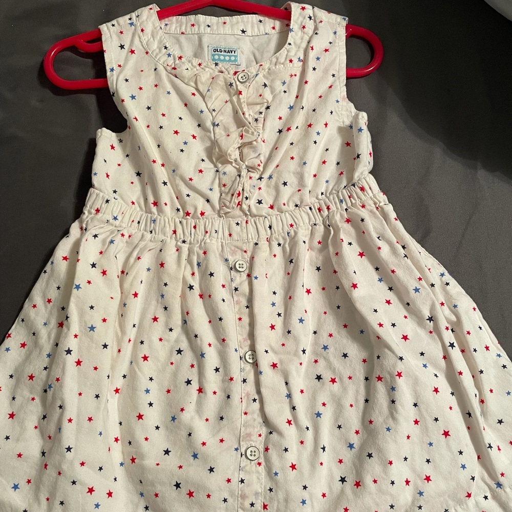 Stars toddler dress